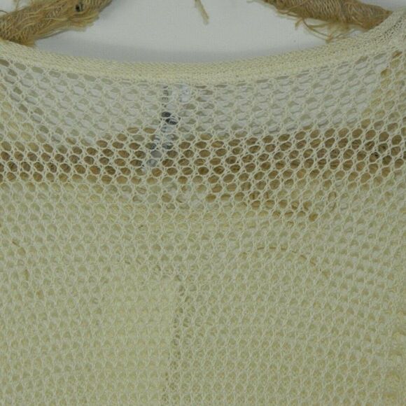 Miilla Sweater Ivory Linen Knit Lightweight Large‎ - Picture 7 of 10